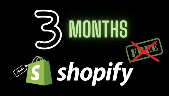 Shopify 3 Month Trial: 3 Days Free + $1/Month Offer